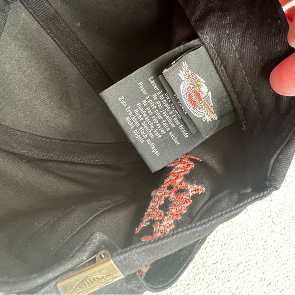 Harley Davidson women’s rhinestone detail cap - Picture 9 of 10